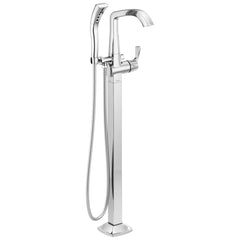 DELTA FAUCET Delta T4776-FL Stryke: Single Handle Floor Mount Tub Filler Trim