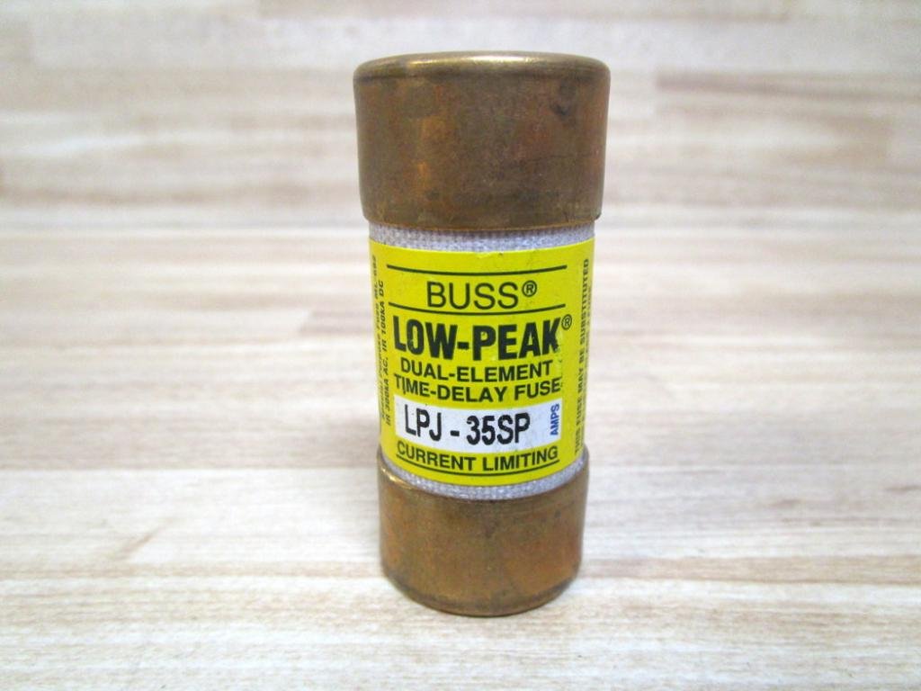 EATON Eaton LPJ-35SP Low-Peak Time Delay Fuse 35A 600VAC/300VDC