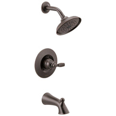 DELTA FAUCET Delta Faucet T14432-RB Woodhurst Single-Handle Tub and Shower Trim Kit Shower Faucet 1.75 GPM Venetian Bronze