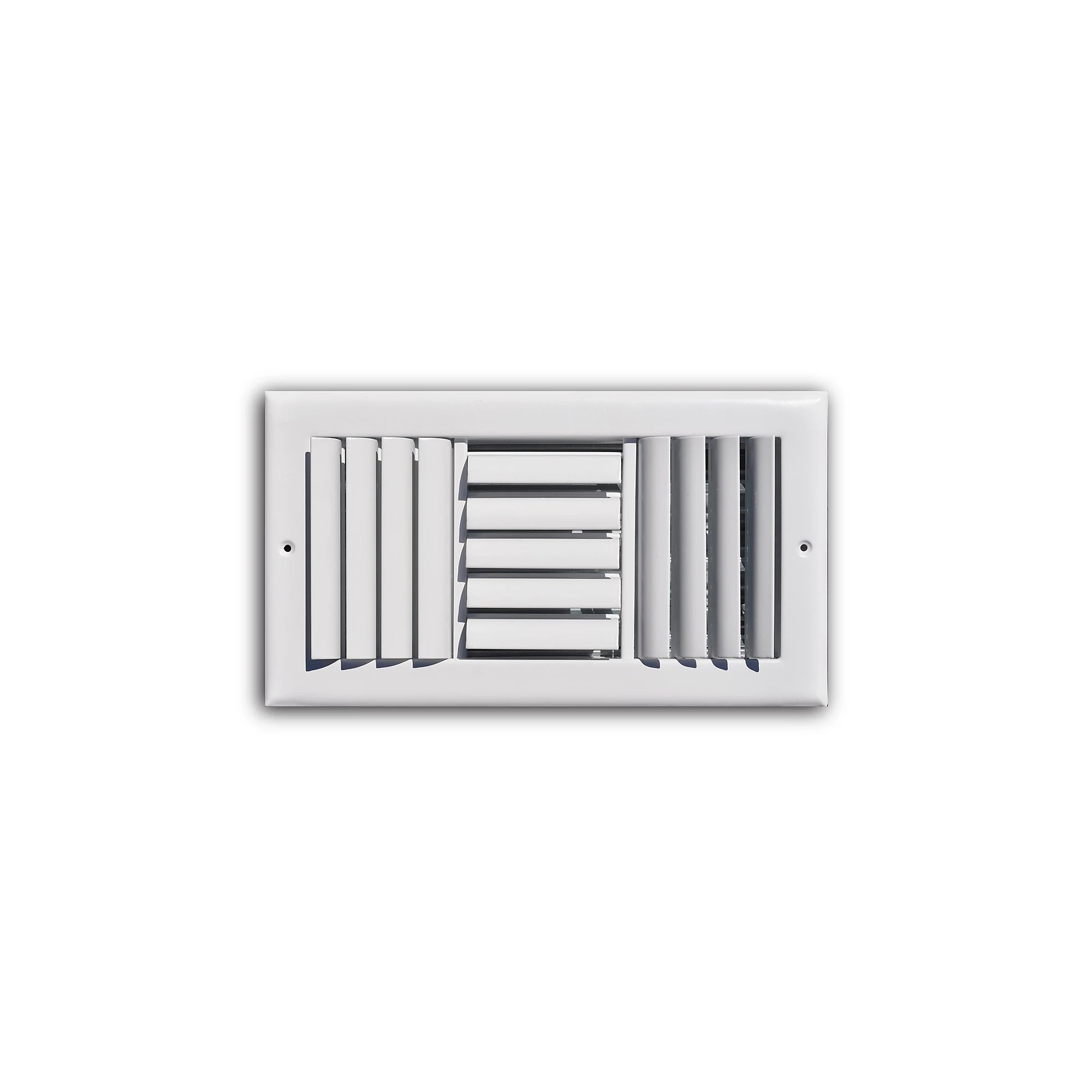 TRUAIRE TRUaire 303M12X12 12x12 Inch 3-Way White Steel Adjustable Wall/Ceading Register
