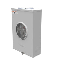 MILBANK Milbank U9551-RXL-5T9-IL Ringless Meter Socket, 600 VAC, 200 A, 1 Phase, NEMA 3R Enclosure