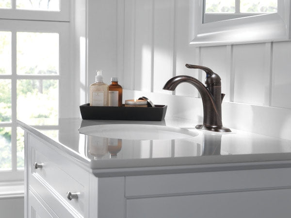 DELTA FAUCET Delta Faucet 538-RBMPU-DST Lahara Single Handle Bathroom Faucet in Venetian Bronze