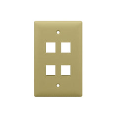 LEGRAND Legrand WP3404IV WP3404-IV P&S 1G WALL PLATE 4-PORT WP3404IV