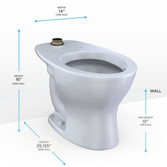 TOTO TOTO CT725CUG#01 Bath Hardware, Cotton White