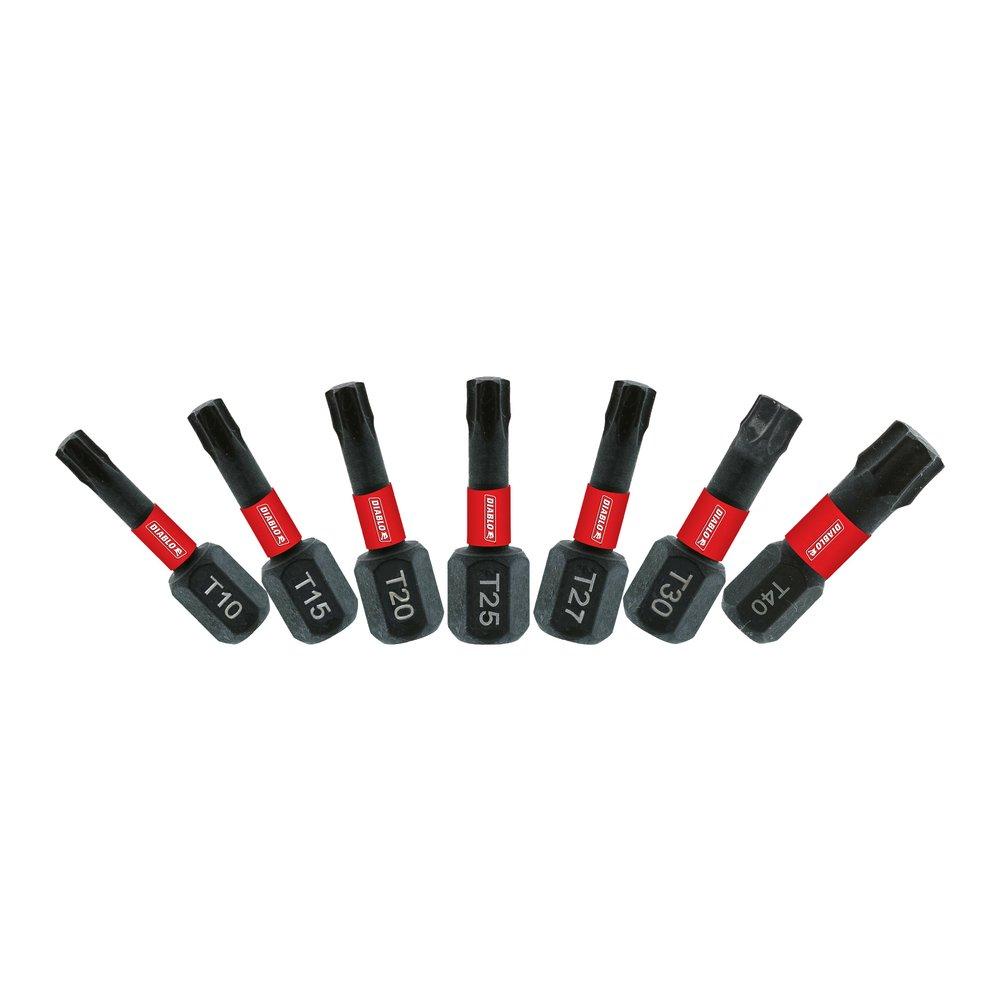 DIABLO Diablo DTV1-S7 Driver Bit 7 Piece Pack