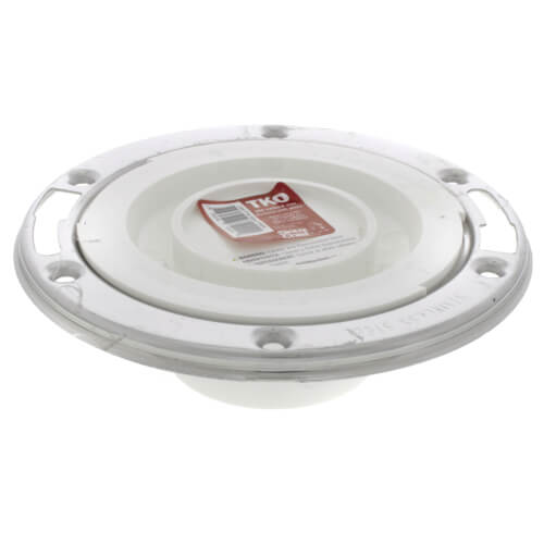 SIOUX CHIEF Sioux Chief 888-PTM TKO PVC Closet Flange 3 Inch Stainless Steel Ring