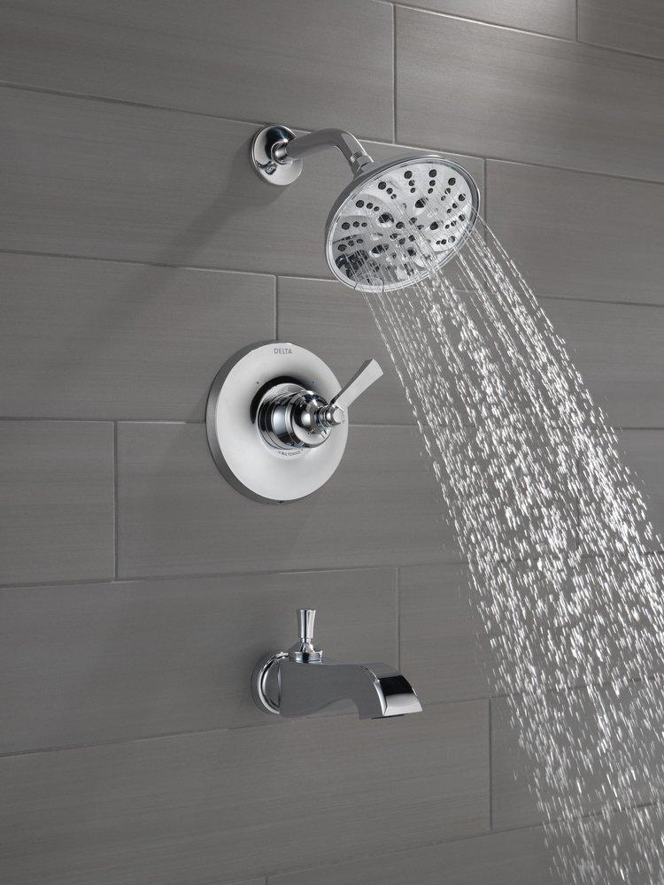 DELTA FAUCET Delta Faucet T14456-BLLHP Dorval Multi Function Bathtub & Shower Faucet Trim Only