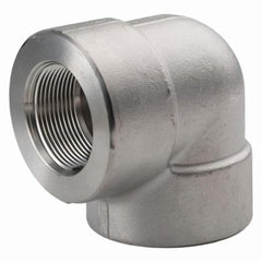 MERIT BRASS Merit Brass 3401D-08 Pipe 90 Deg Elbow 1/2 In FNPT 3000 lb 304/304L Stainless