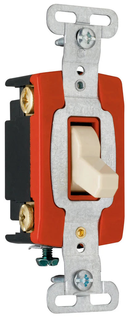LEGRAND Pass & Seymour CSB20AC4I 4-Way Heavy Duty Toggle Switch 120/277 VAC 20 Amp Replacement MPN