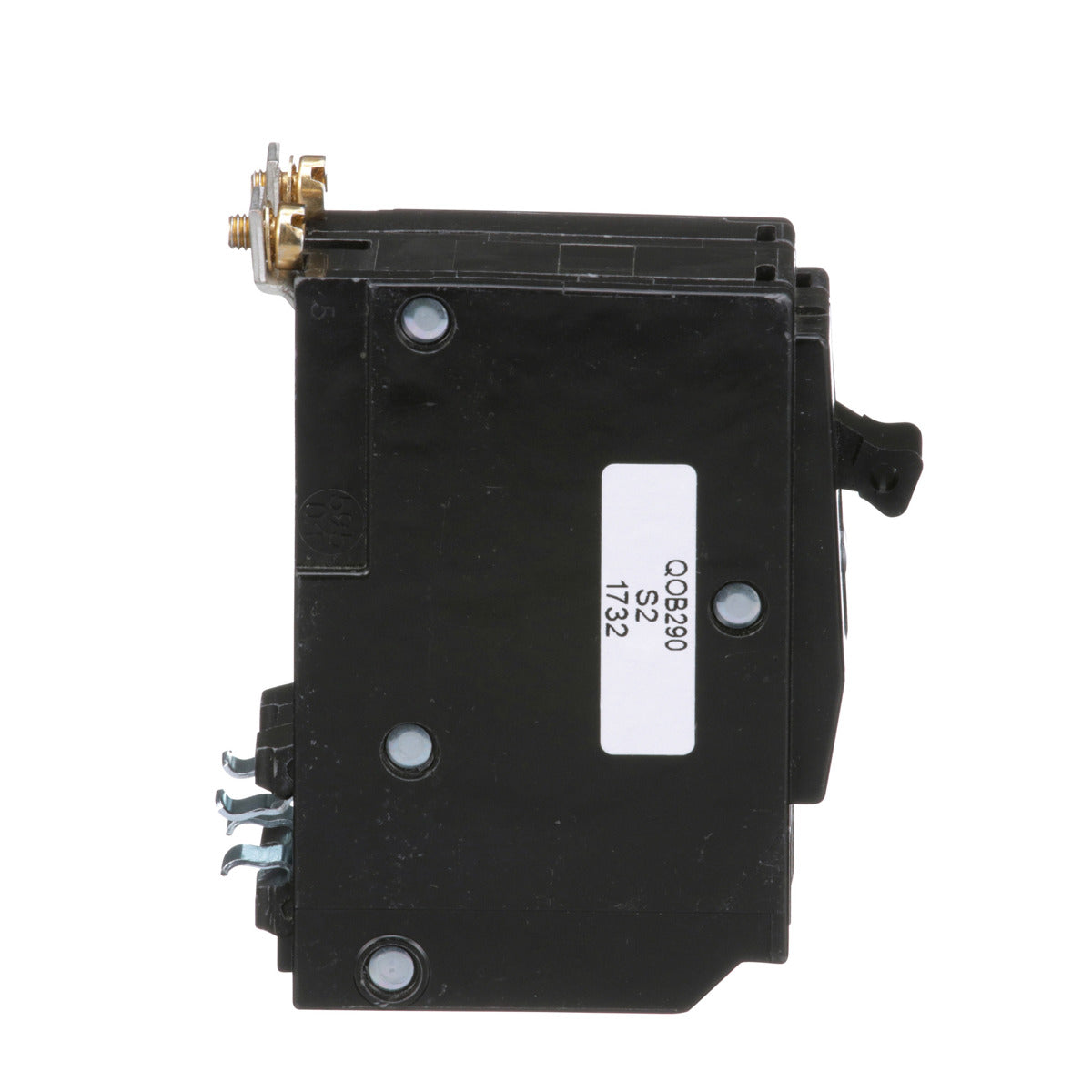 SCHNEIDER ELECTRIC Square D QOB290 Type QO Bolt-On Mini Circuit Breaker, 90A, 2-Pole, 120/240 VAC
