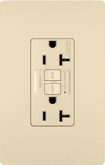LEGRAND Pass & Seymour 2097-TRI Specification Grade Tamper Resistant Self-Test GFCI Duplex Receptacle 20 Amp 125 Volt AC NEMA 5-20R