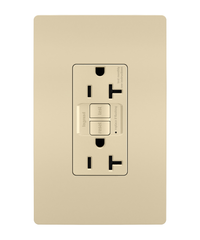 LEGRAND Pass & Seymour 2097-TRI Specification Grade Tamper Resistant Self-Test GFCI Duplex Receptacle 20 Amp 125 Volt AC NEMA 5-20R
