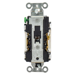 HUBBELL WIRING Wiring Device-Kellems DR20WHITR - 1-Phase Decorator Duplex Self-Grounding Standard Tamper Resistant Screw Mount