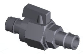 UPONOR Uponor LF4815050 ProPEX Brass Ball Valve 1/2 Inch PEX x PEX