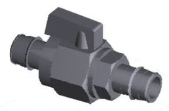 UPONOR Uponor LF4815050 ProPEX Brass Ball Valve 1/2 Inch PEX x PEX