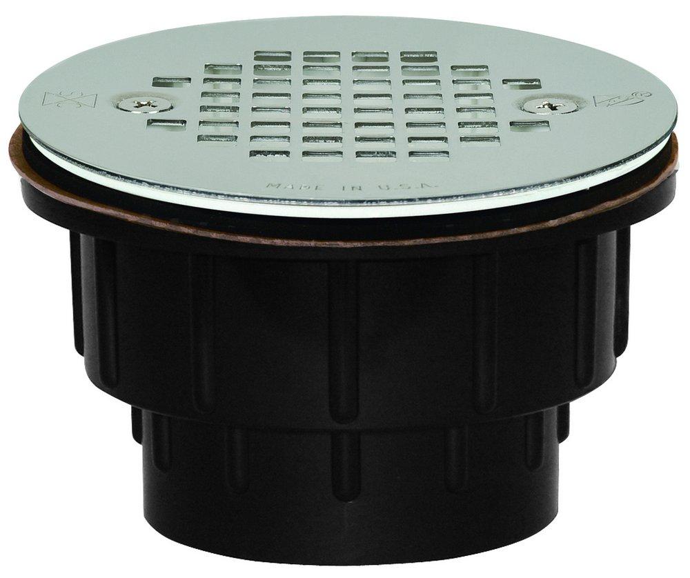 SIOUX CHIEF Sioux Chief 825-2A 825 Series 2 in. Hub Plastic White Shower Drain