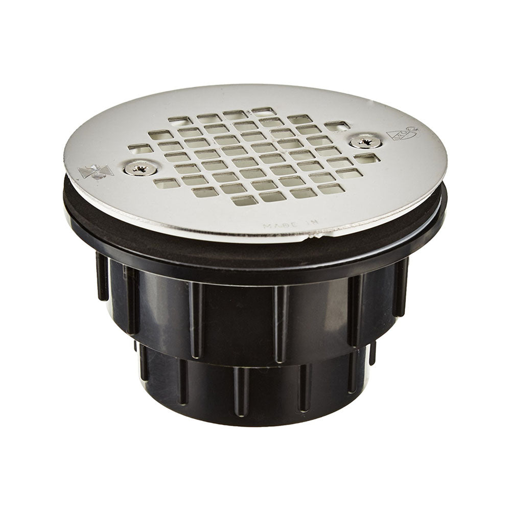 SIOUX CHIEF Sioux Chief 825-2A 825 Series 2 in. Hub Plastic White Shower Drain