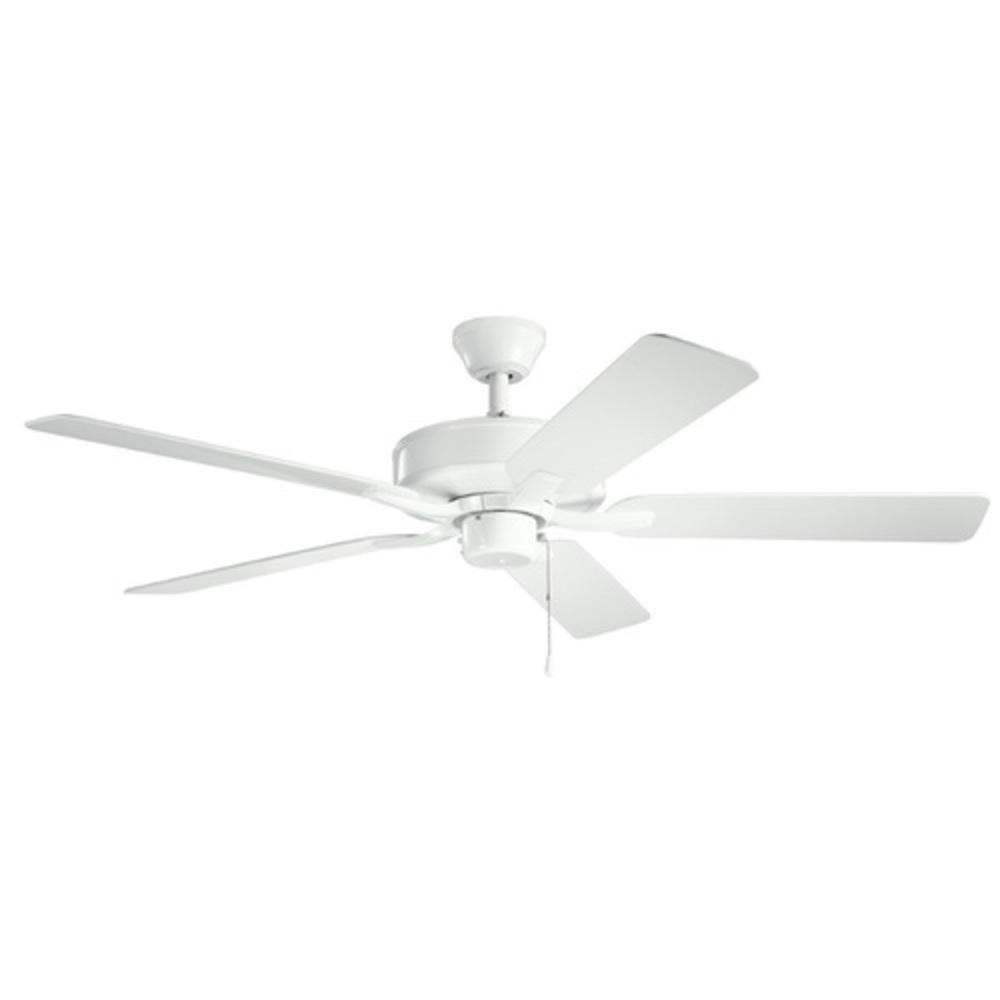 KICHLER Kichler Lighting 330015WH Renew Patio 52W Ceiling Fan in White