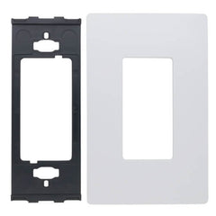 LEGRAND Pass & Seymour RWP26W Wallplate 1 Gang Polycarbonate White Screwless