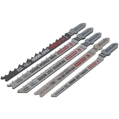 DIABLO Diablo DJT5S High Carbon Steel/High Speed Steel T-Shank Jig Saw Blade Set for Wood & Metal (5-Piece)