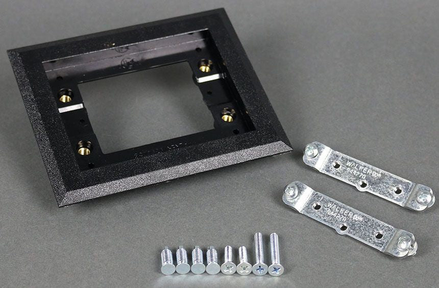 LEGRAND Wiremold 817PCC-BLK Nonmetallic Carpet Flange - Black