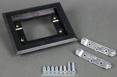 LEGRAND Wiremold 817PCC-BLK Nonmetallic Carpet Flange - Black