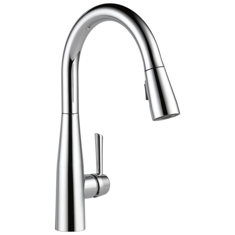 DELTA FAUCET Delta 9113-DST Essa Single Handle Pull-Down Kitchen Faucet