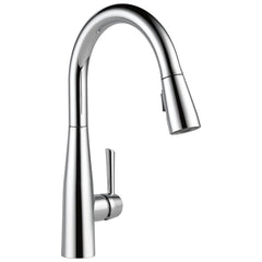 DELTA FAUCET Delta 9113-DST Essa Single Handle Pull-Down Kitchen Faucet