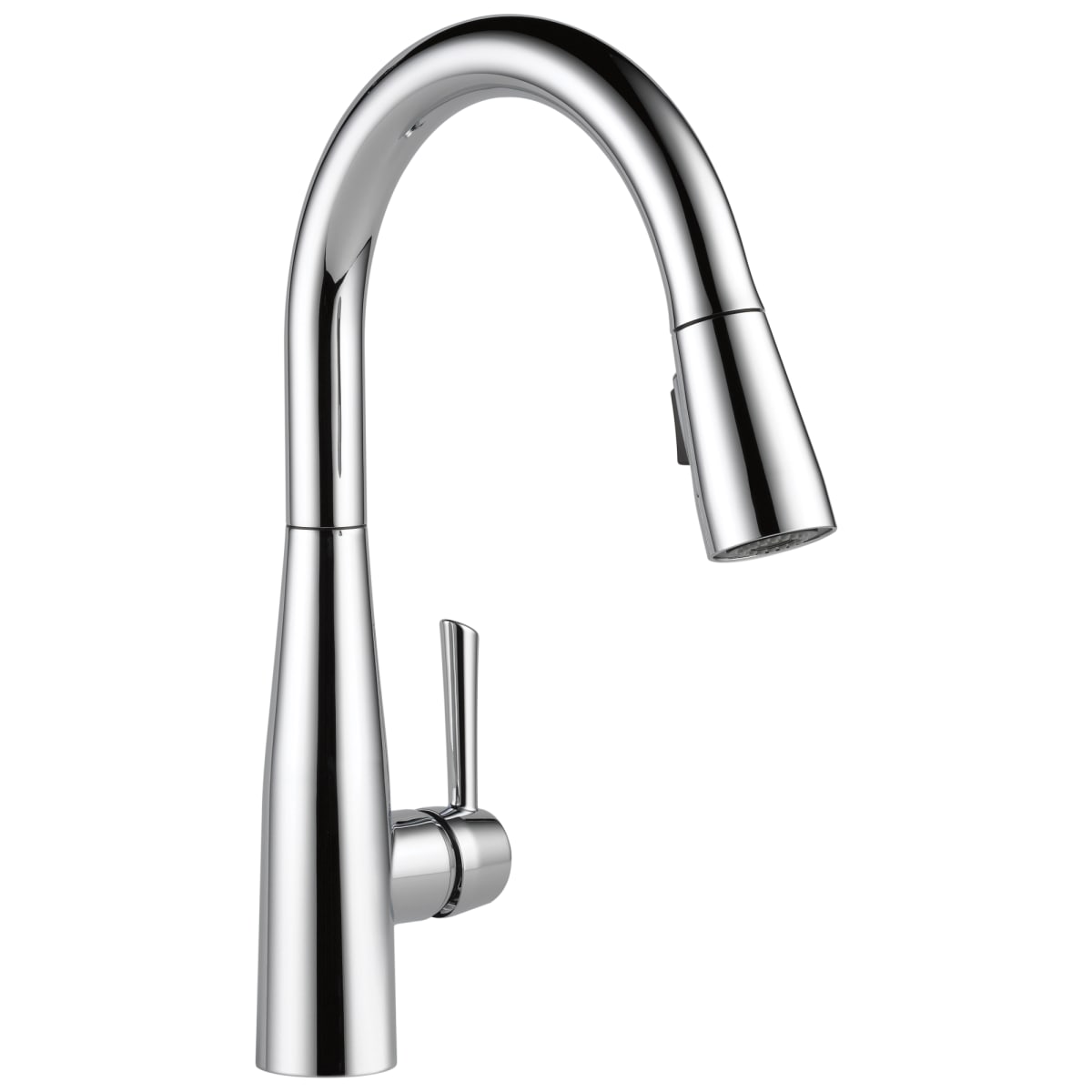 DELTA FAUCET Delta 9113-DST Essa Single Handle Pull-Down Kitchen Faucet