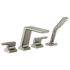 DELTA FAUCET Delta T4799-SS-PR Roman Tub with Hand Shower Trim