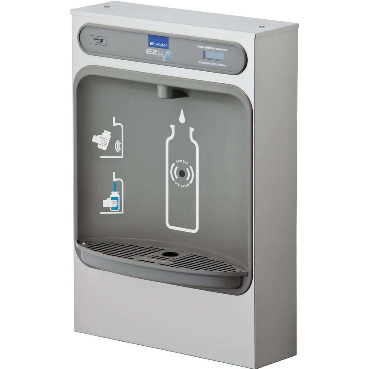 ELKAY Elkay EZWSSM Commercial 1 Station Non-Refrigerated Wall Mount (On-Wall) Surface Mount