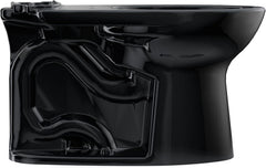 TOTO TOTO C776CEF#51 Drake Elongated Universal Height Tornado Flush Toilet Bowl Ebony