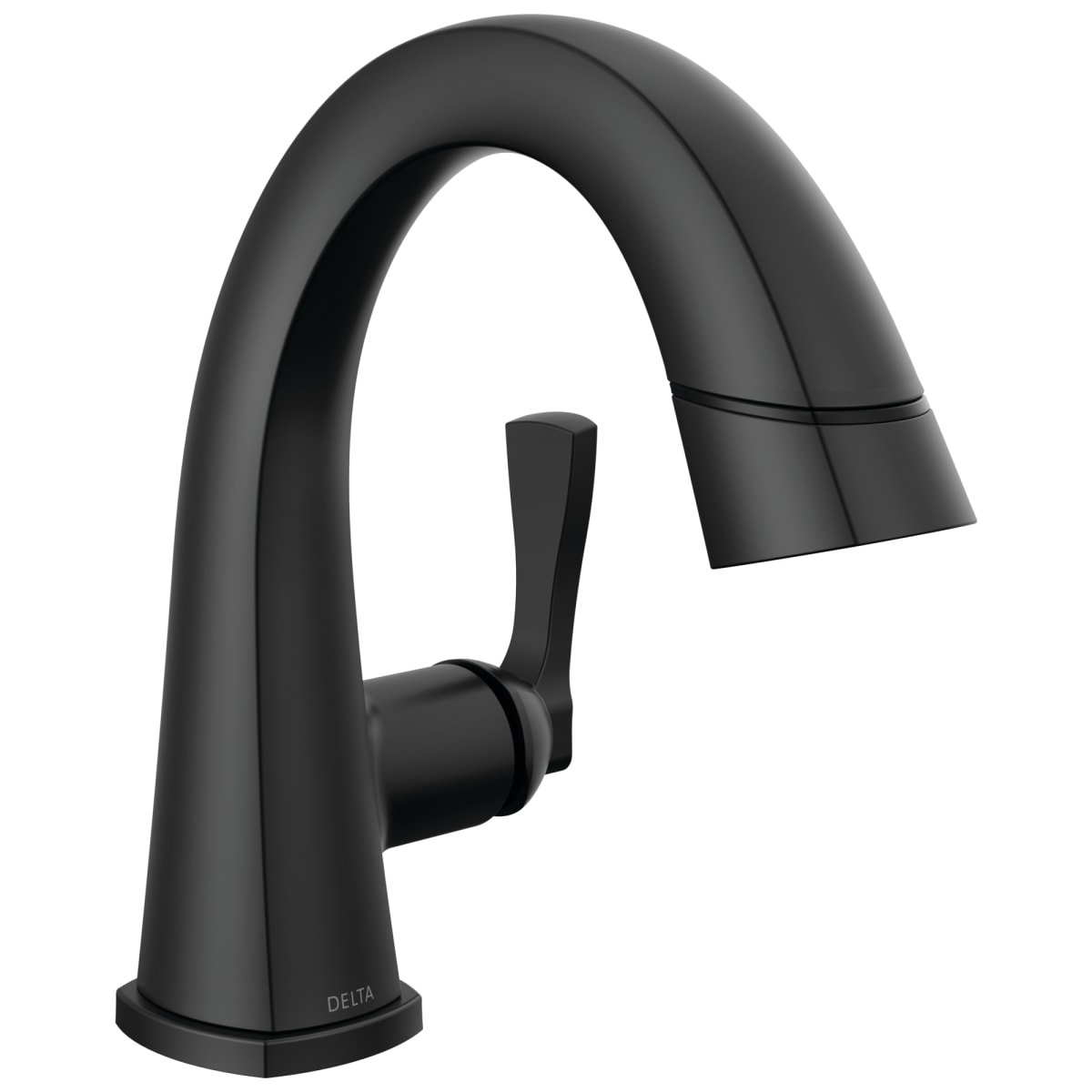 DELTA FAUCET Delta 577-BLPD-DST Stryke Lavatory Faucet 1 Lever ADA WaterSense Pull Down 1.2 Gallons per Minute