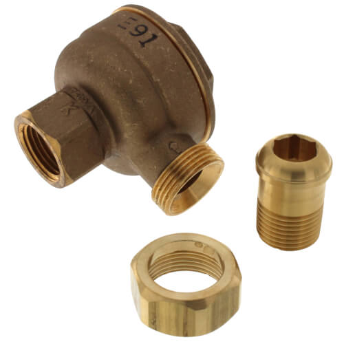 HOFFMAN Hoffman 402002 8C-A-2-125 1/2 Angle Thermostatic Trap