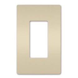 LEGRAND Pass & Seymour RWP26LA Screwless 1G Wall Plate Light Almond
