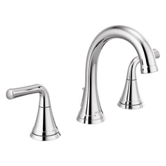 DELTA FAUCET Delta 3533LF-MPU Kayra Two Handle Widespread Bathroom Faucet Chrome