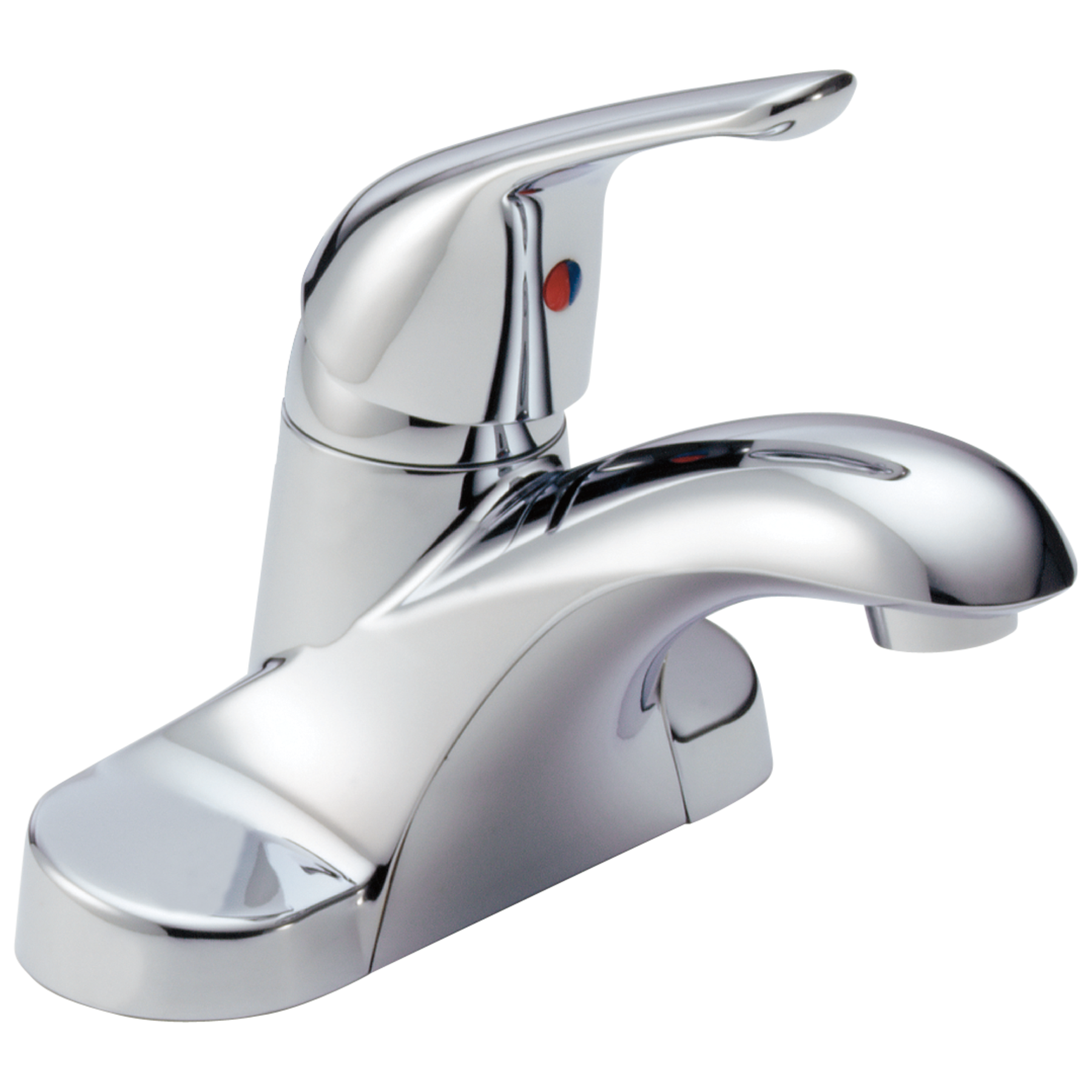 DELTA FAUCET Delta Faucet B501LF Foundations Single Handle Centerset Bathroom Faucet