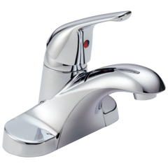 DELTA FAUCET Delta Faucet B501LF Foundations Single Handle Centerset Bathroom Faucet