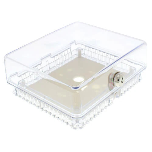 RESIDEO Resideo TG511A1000 Universal Thermostat Guard, Medium Clear Acrylic - Replacement TG511A1000