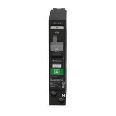 SCHNEIDER ELECTRIC Square D QO120PAF Mini Circuit Breaker 20A 120VAC
