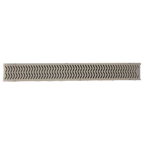 FERNCO Fernco FSDP-CHGG StormDrain Plus Channel with Grate 39.5 inches