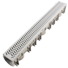 FERNCO Fernco FSDP-CHGG StormDrain Plus Channel with Grate 39.5 inches