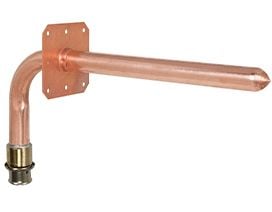 SIOUX CHIEF Sioux Chief 630VG248E PowerPEX 1/2 x 8 in. Stub End Copper Stub Out Elbow