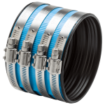 MISSION RUBBER Mission Rubber Company C600HW Heavy-Duty No Hub Coupling