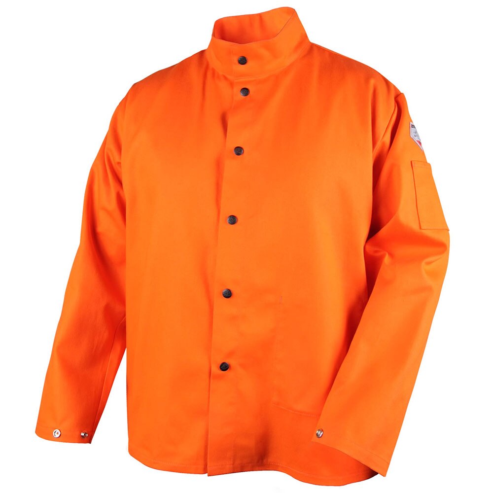 BLACK STALLION Revco FO9-30C-2XL TruGuard FO9-30C-L Flame Resistant 200 FR Cotton Welding Jacket - 30 inches