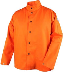 BLACK STALLION Revco FO9-30C-2XL TruGuard FO9-30C-L Flame Resistant 200 FR Cotton Welding Jacket - 30 inches