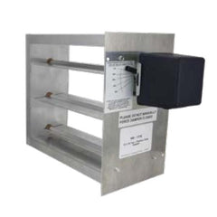IO HVAC CONTROLS Io Hvac Controls HD-1208-BM-PO 12 x 08 Two-Position Zone Damper - Bottom Mount - Powered Open