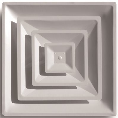 TRUAIRE TRUaire 2004CD08IN T-Bar 3 Cone Diffuser with Insulation 24in x 24in