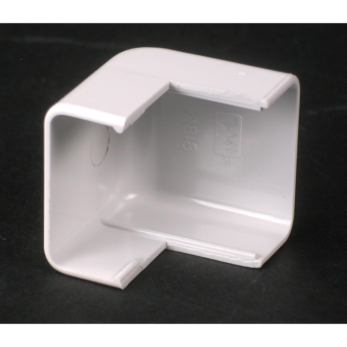 LEGRAND Legrand-Wiremold 2818 Single-Channel Non Metallic External Elbow Fitting 1-1/8 Inch Length x 1 Inch Width