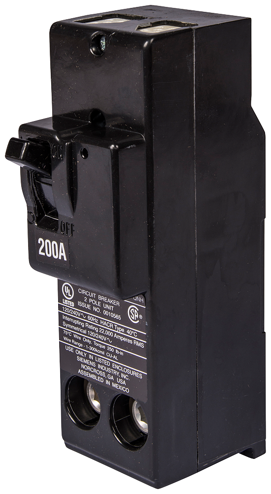 SIEMENS Siemens QN2200H 2-Pole N33170200 Amp 120/240 Volt 22 K Circuit Breaker